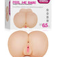 Lovetoy Feel Me Bare Perfect Pussy & Ass - Flesh Doggy Style Masturbator