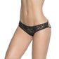 Mapale Lingerie Caged Lace Pantie Black Size S/M/L/XL