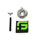 Sport Fucker Shower Douche Enema Kit Black 6"