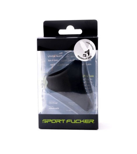 Sport Fucker Freeballer Ring Black - All-In-One Cock & Ball Ring