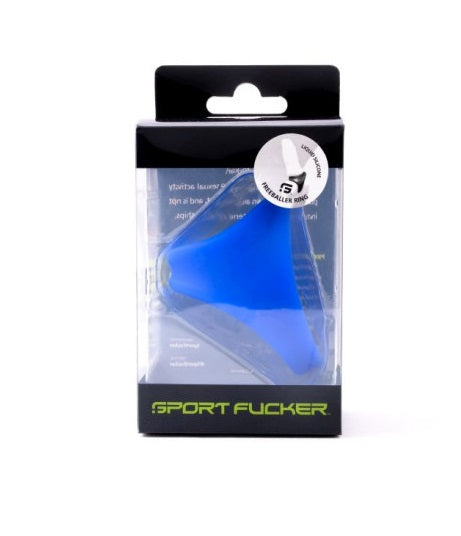 Sport Fucker Freeballer Ring Blue - All-In-One Cock & Ball Ring