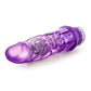 Blush Novelties B Yours Vibe No 3 Purple 7.25" inches Vibrator with Veins & Twist