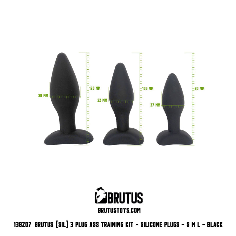 Brutus Anal Training Kit 3 Pc
