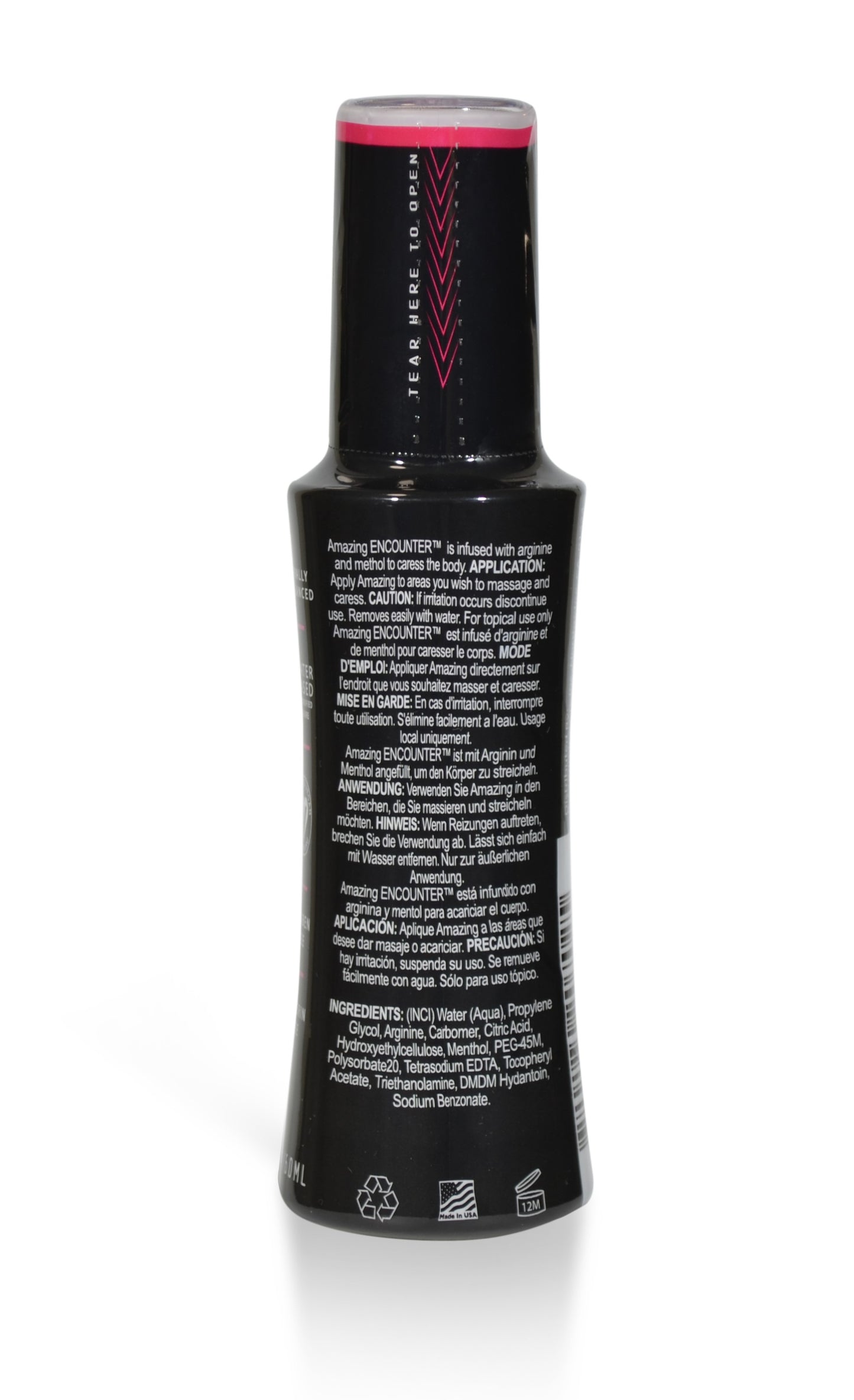 Elbow Grease Amazing Encounter Water Based 2-In-1 G-Spot Lubricant 2oz/59ml