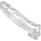 Size Matters Realistic Clear Penis Enhancer and Ball Stretcher