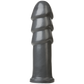 Doc Johnson American Bombshell B-10 Warhead 10" Anal Dildo Gun Metal