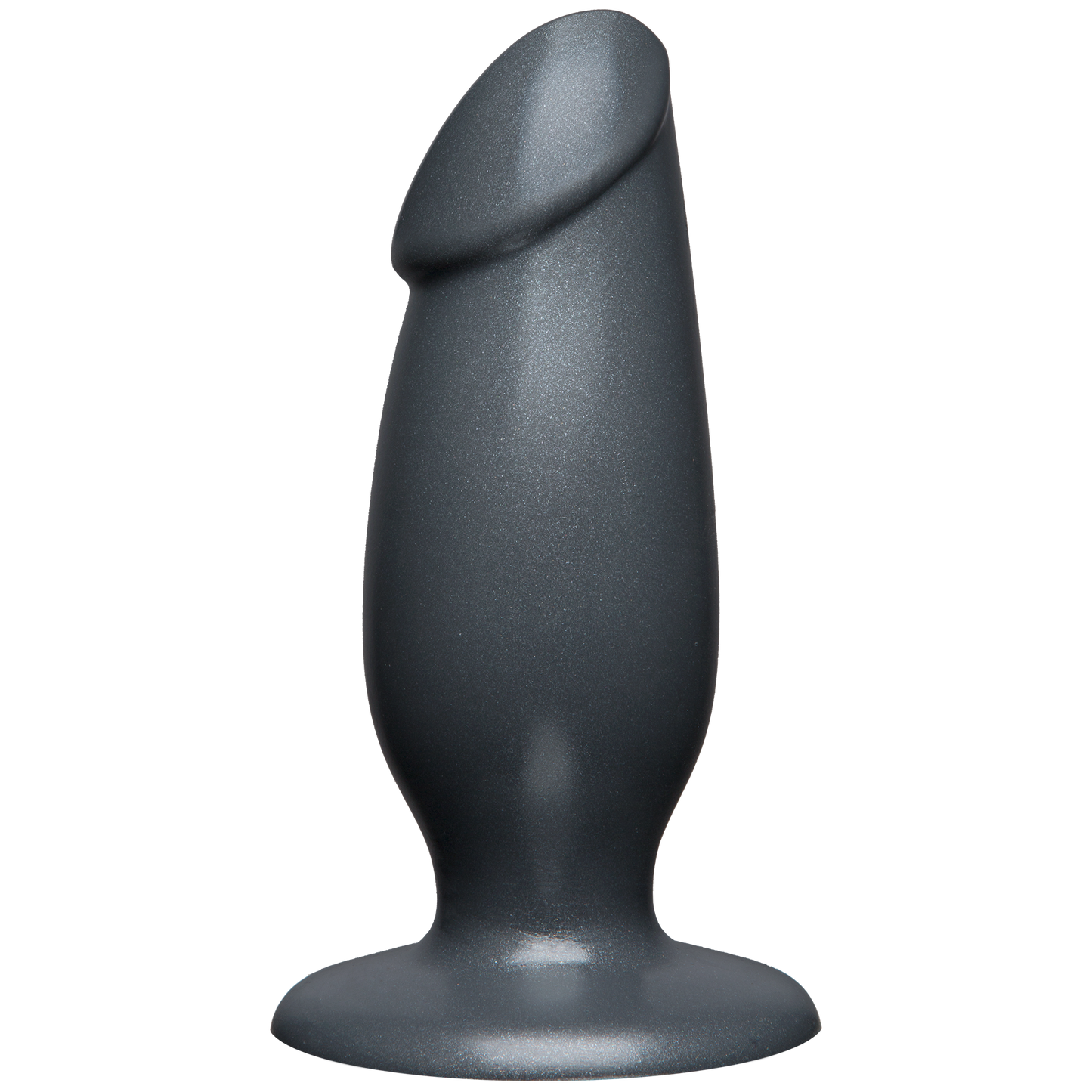 Doc Johnson American Bombshell Fat Man 7" Anal Plug Gun Metal