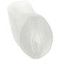 Doc Johnson Palm Pal Ultraskyn Pocket Pussy Masturbator Frosted Clear