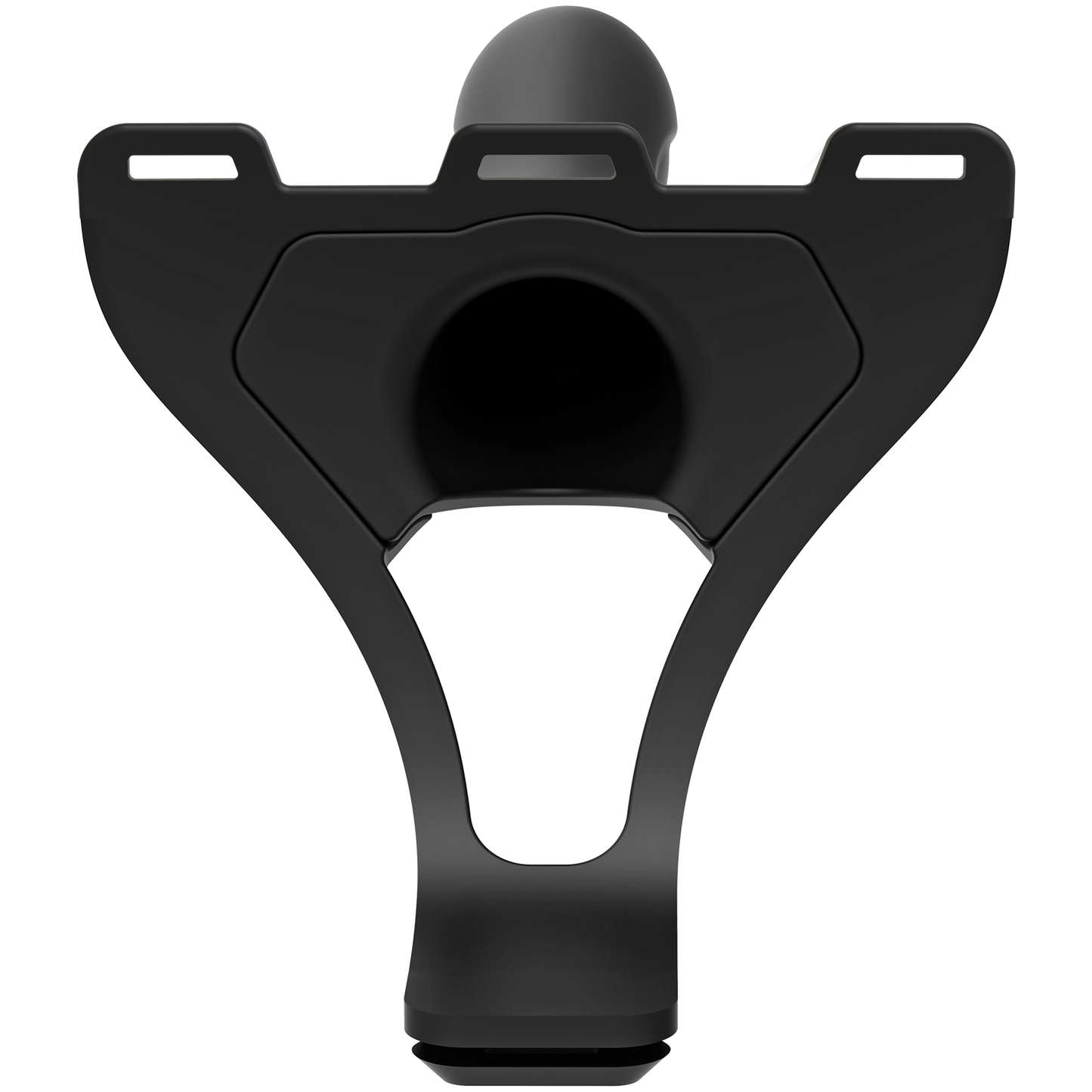Body Extension Be Daring 7.5" Bulbed Dong 2 Pc Hollow Silicone Strap-On Set