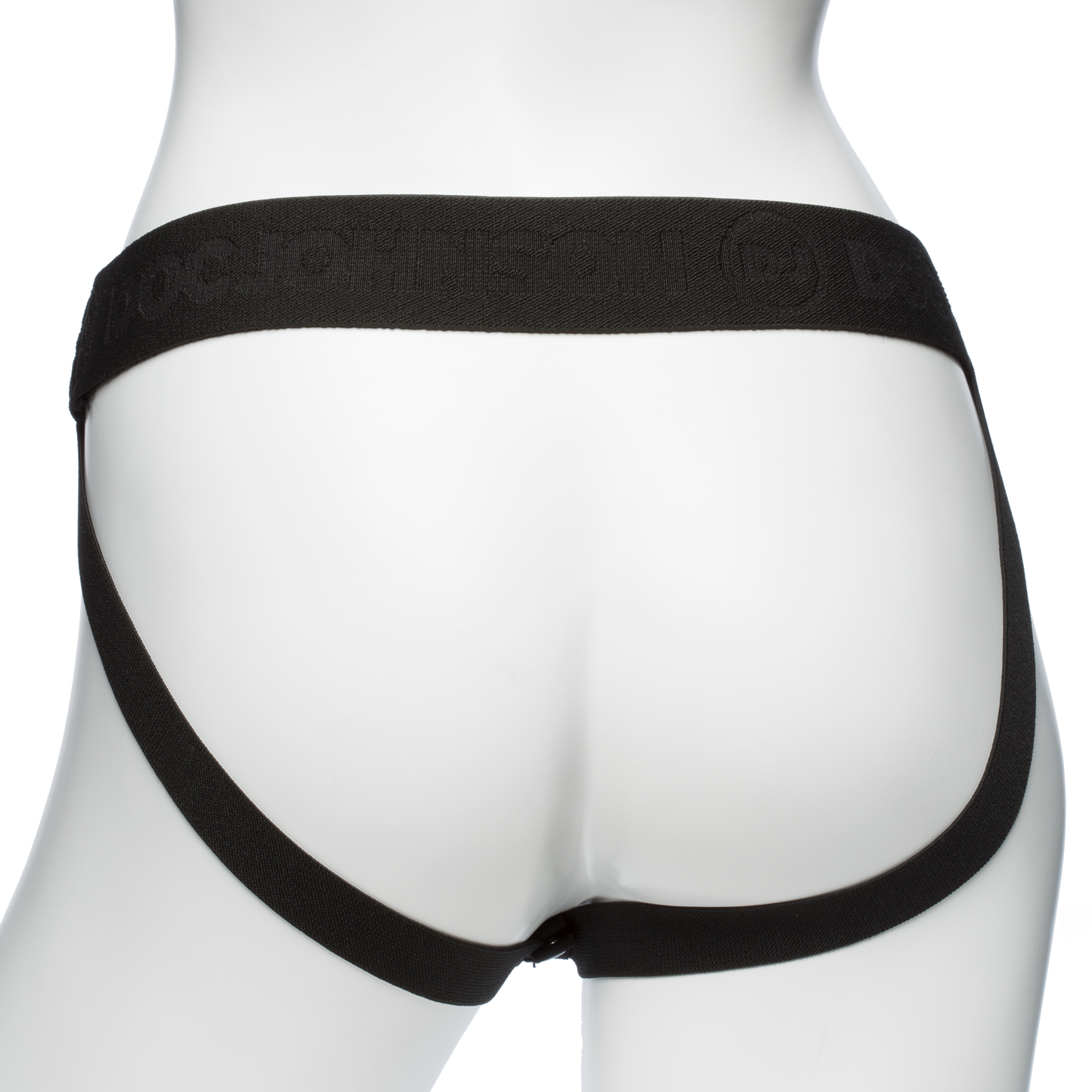 Doc Johnson Body Extension Be Strong 7.5" Slim Dong 2 Pc Hollow Silicone Strap-On Set