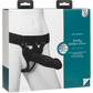 Body Extension Be Bold 8" Large Dong 2 Pc Hollow Silicone Strap-On Set