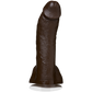 Doc Johnson Signature Cocks Mr. Marcus 9" FIRMSKYN Cock w Removable Vac-U-Lock Suction Cup Black