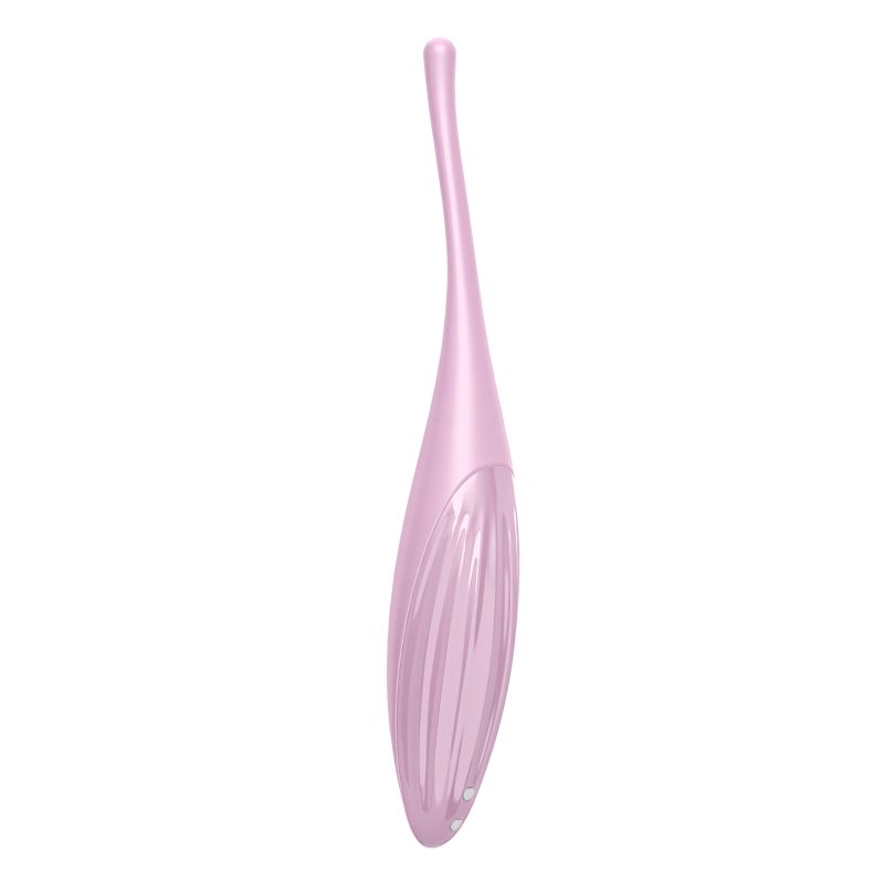 Satisfyer Twirling Joy Tip Stimulator Vibrator Pink w App Control