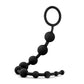 Blush Novelties | Anal Adventures Platinum Silicone 10 - Black 31.7cm Anal Beads