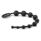 Blush Novelties | Anal Adventures Platinum Silicone 10 - Black 31.7cm Anal Beads