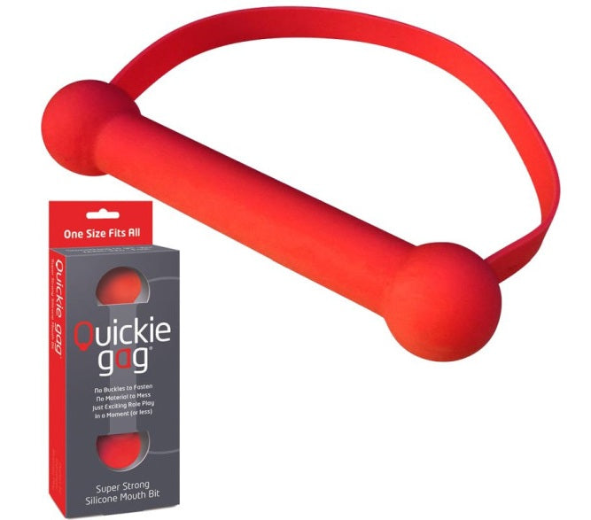 CreativeC | Quickie Gag Mouth Bit Red