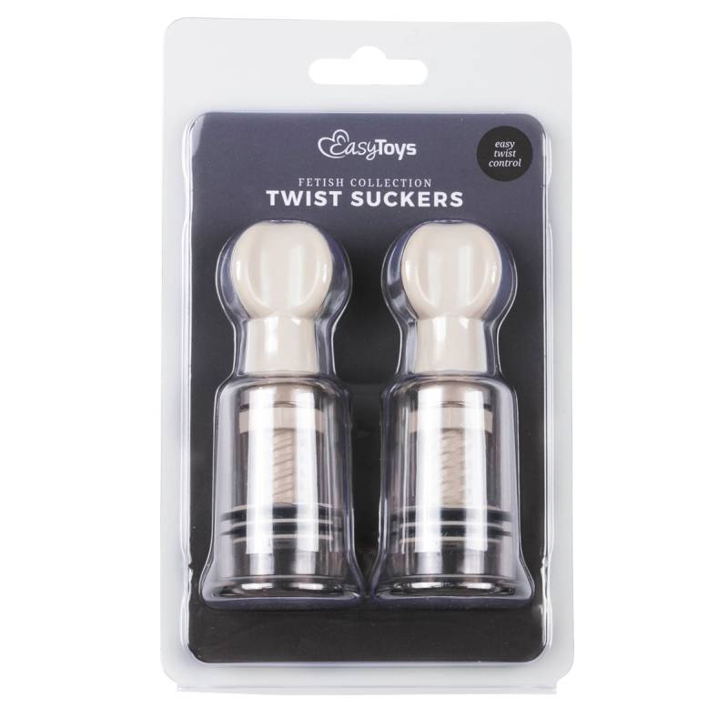 Fetish Collection Nipple and Clit Suckers Small 2 Pc