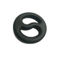 Brutus Yin Yang Silicone Cock and Ball Duo Ring