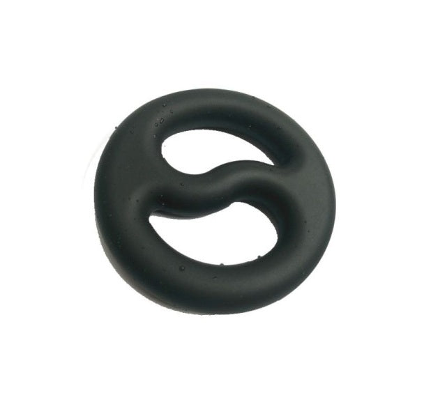 Brutus Yin Yang Silicone Cock and Ball Duo Ring