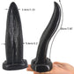FAAK Tongue Shape Anal Plug Black