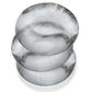 OxBalls Fat Willy 3 Pc Jumbo Cock Rings Clear