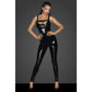 Noir PVC Overall w 2 Way Zipper Size S/M/L