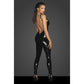 Noir PVC Overall w 2 Way Zipper Size S/M/L