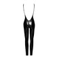 Noir PVC Overall w 2 Way Zipper Size S/M/L