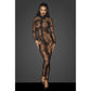 Noir Long Tulle Overall w 3 Way Zipper Size S/M/L