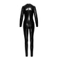 Noir Long Button Up PVC Overall Black Size S/M/L