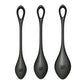 Satisfyer Yoni Power 2 Balls Training Set Black 3 Pc Pieces Kegel