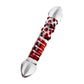 Sexus Glass Dildo Red Delight 19cm