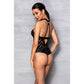 Passion Lingerie Hima Bodysuit Black Size S/M