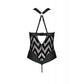 Passion Lingerie Hima Bodysuit Black Size S/M