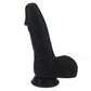 X-MEN Pedro Thick Realistic Cock Dildo Dong w Balls Black