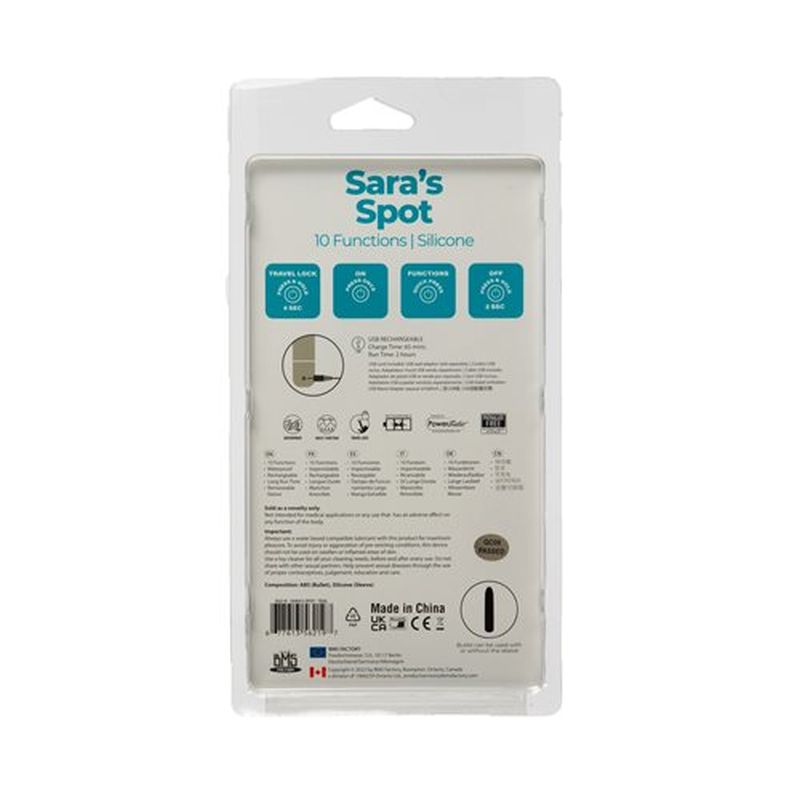 PowerBullet | Power Bullet Sara’s Spot Vibrator Teal