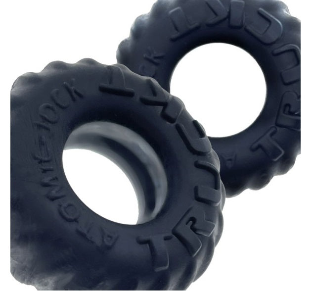 OxBalls Truckt 2 Pc Stretchy Cock Ring Cockring Set Night