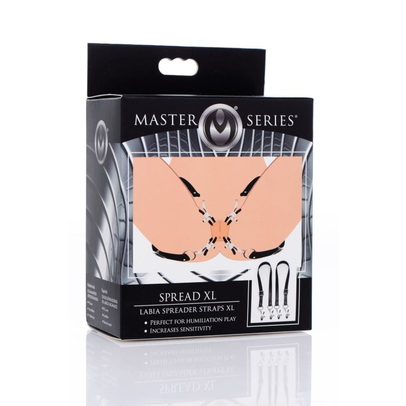 Master Series Spread XL Labia Spreader Straps