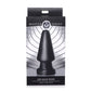 Master Series Ass Max Plug Large Anal Plug Black