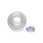Master Series Ass Bung Clear Hollow Anal Dilator 4" X Large