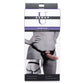 Strap U Seducer 7" Silicone Dildo w Harness Flesh