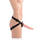 Strap U Charmed 7.5" Silicone Dildo w Harness Flesh