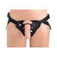 Strap U Charmed 7.5" Silicone Dildo w Harness Flesh