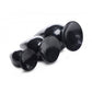 Master Series Triple Cones 3 Pc Anal Plug Set Black