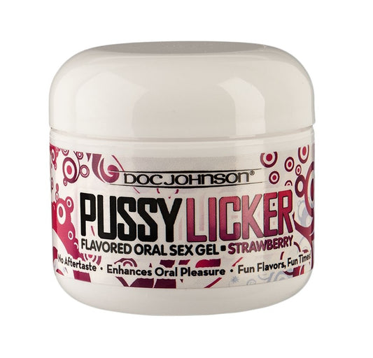 Doc Johnson Pussy Licker Strawberry Gel Lubricant