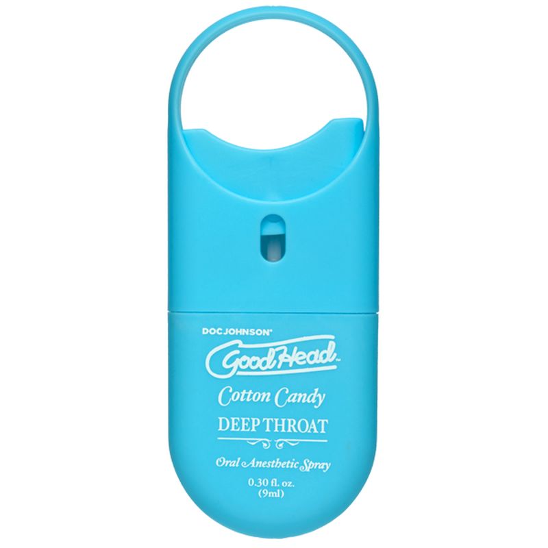 Doc Johnson GoodHead To-Go Deep Throat Spray Cotton Candy 9ml