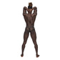 Male Power Sexagon Strappy Ring Jock Grey Size S/M or L/XL