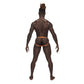 Male Power Casanova Uplift Jock Grey/Orange Size L/XL
