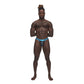 Male Power Casanova Uplift Micro Thong Black/Blue Size S/M