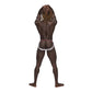 Male Power Sport Mesh Jock Burgundy Size S/M